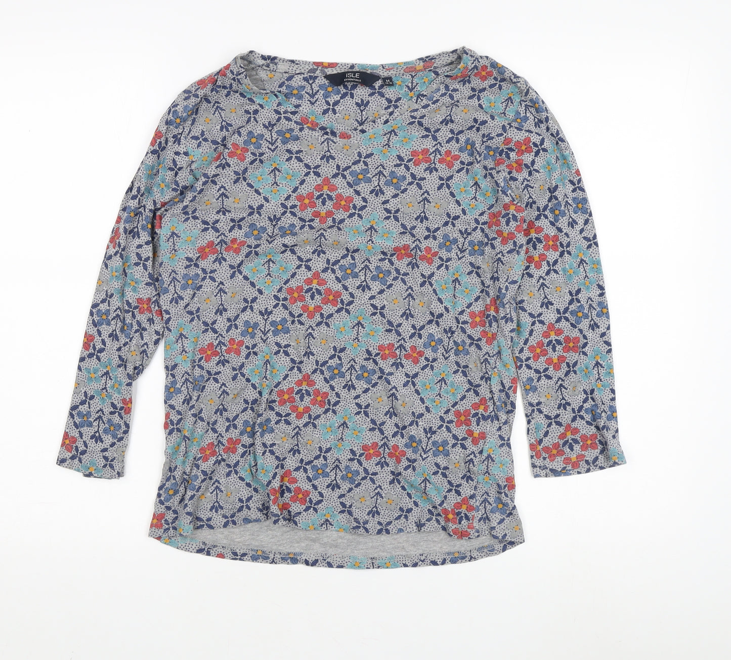 Isle Essentials Women's Floral Multicoloured Blouse M