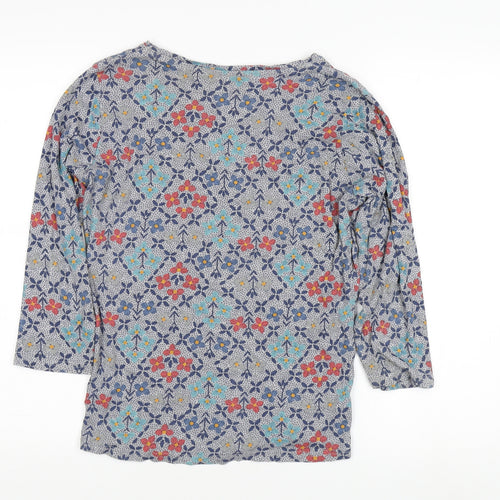Isle Essentials Women's Floral Multicoloured Blouse M