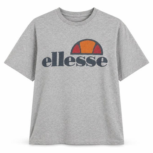 Ellesse Women’s Grey T-Shirt, Size 6, Casual Chic
