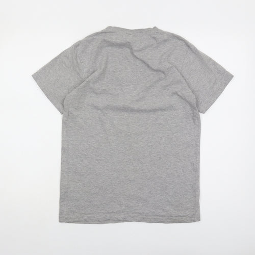 Ellesse Women’s Grey T-Shirt, Size 6, Casual Chic