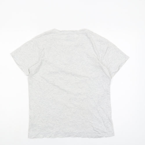Jack & Jones Unisex Grey T-Shirt M