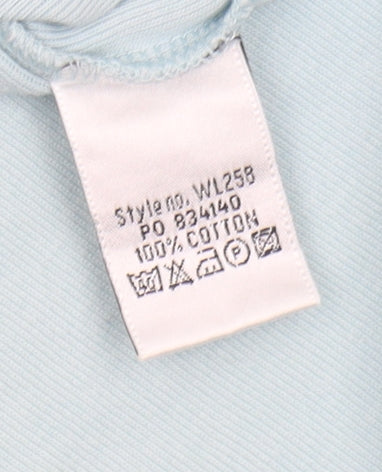 Boden Women's Blue V-Neck Long Sleeve Top - Size 16