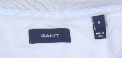 GANT Women's Blue Pullover Logo Sweatshirt, Size S