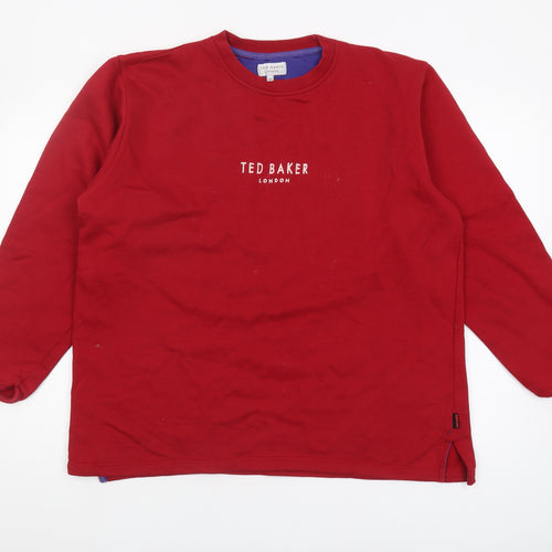Ted Baker Women's Red Pullover Sweatshirt - Size 2