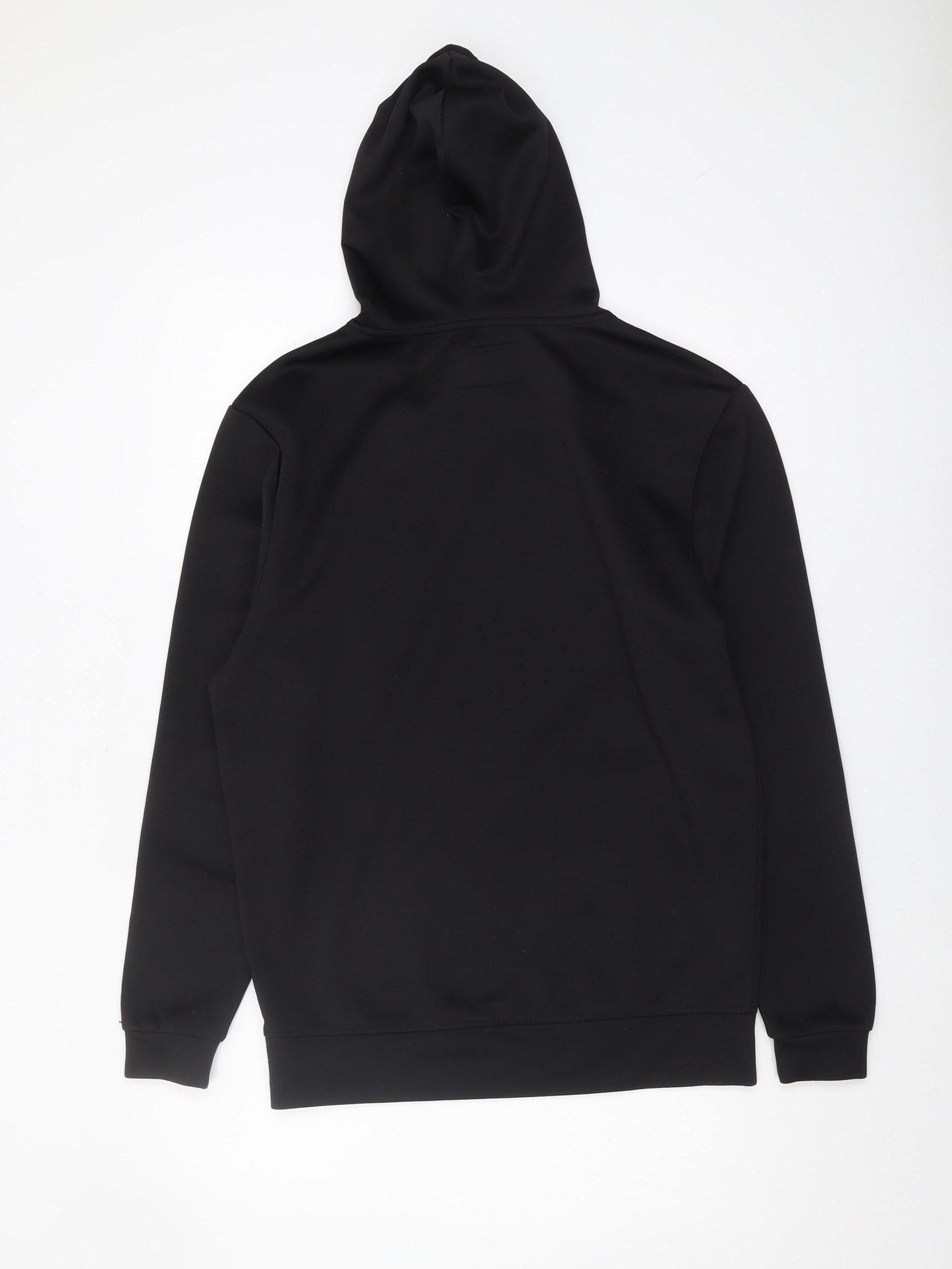 SikSilk Men's Black Pullover Hoodie XS Logo