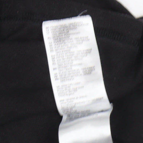 Adidas Men's Black Crew Neck T-Shirt - Size L