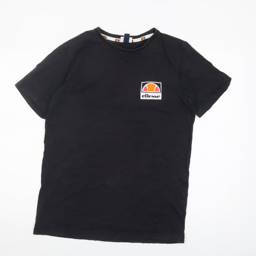 Ellesse Men's Black S T-Shirt with Logo