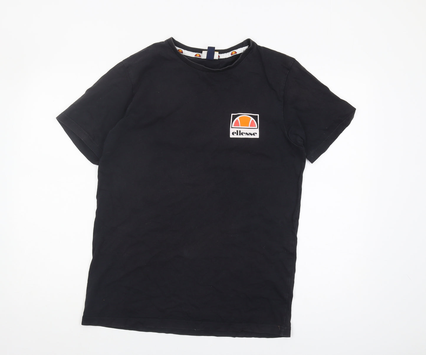 Ellesse Men's Black S T-Shirt with Logo