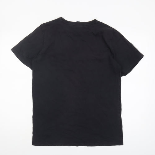 Ellesse Men's Black S T-Shirt with Logo