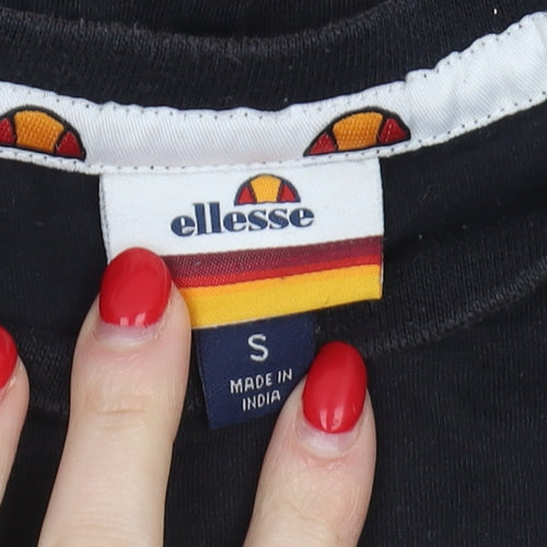 Ellesse Men's Black S T-Shirt with Logo