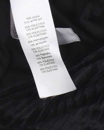 New Look Women's Black Jumpsuit Size 10 V-Neck