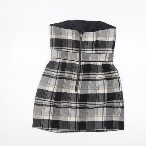 French Connection Women’s Multicoloured Strapless Dress