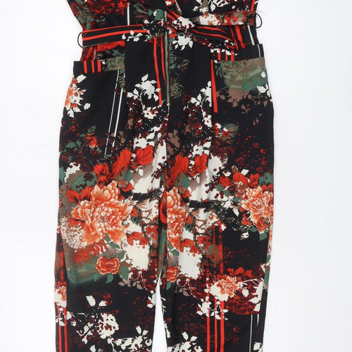 River Island Women's Multicoloured Floral Jumpsuit Size 10