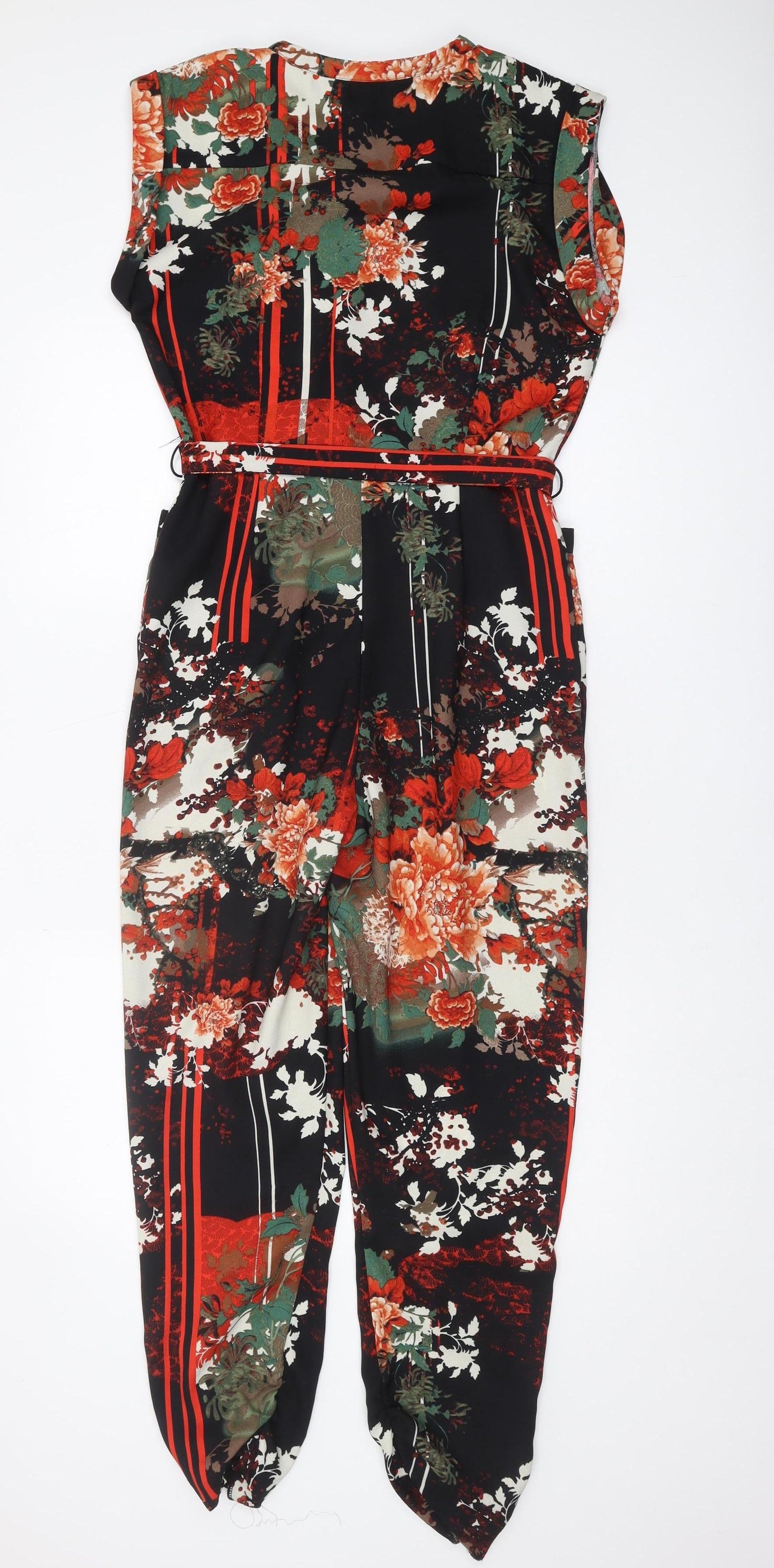 River Island Women's Multicoloured Floral Jumpsuit Size 10