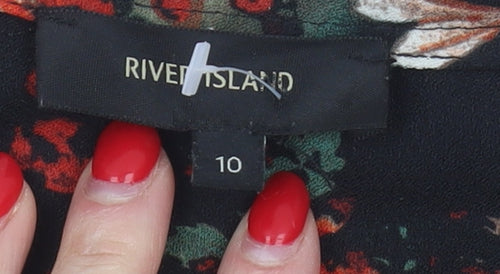 River Island Women's Multicoloured Floral Jumpsuit Size 10