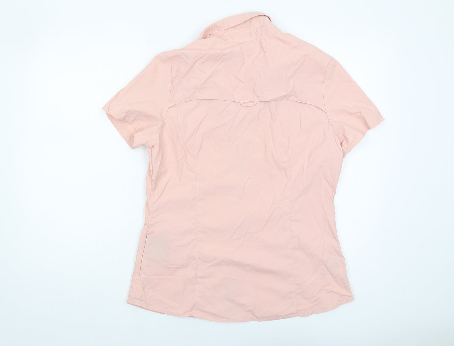 Craghoppers Women's Pink Button-Up Shirt Size 12