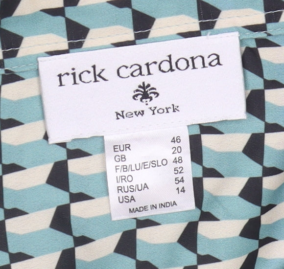 Rick Cardona Women's Multicoloured Button-Up Shirt