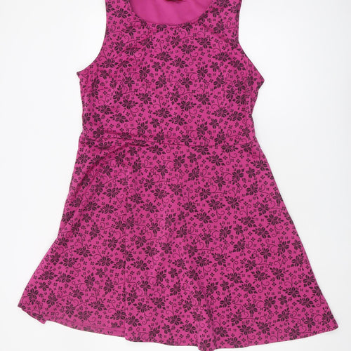 Joe Browns Women's Pink Floral Dress Size 18