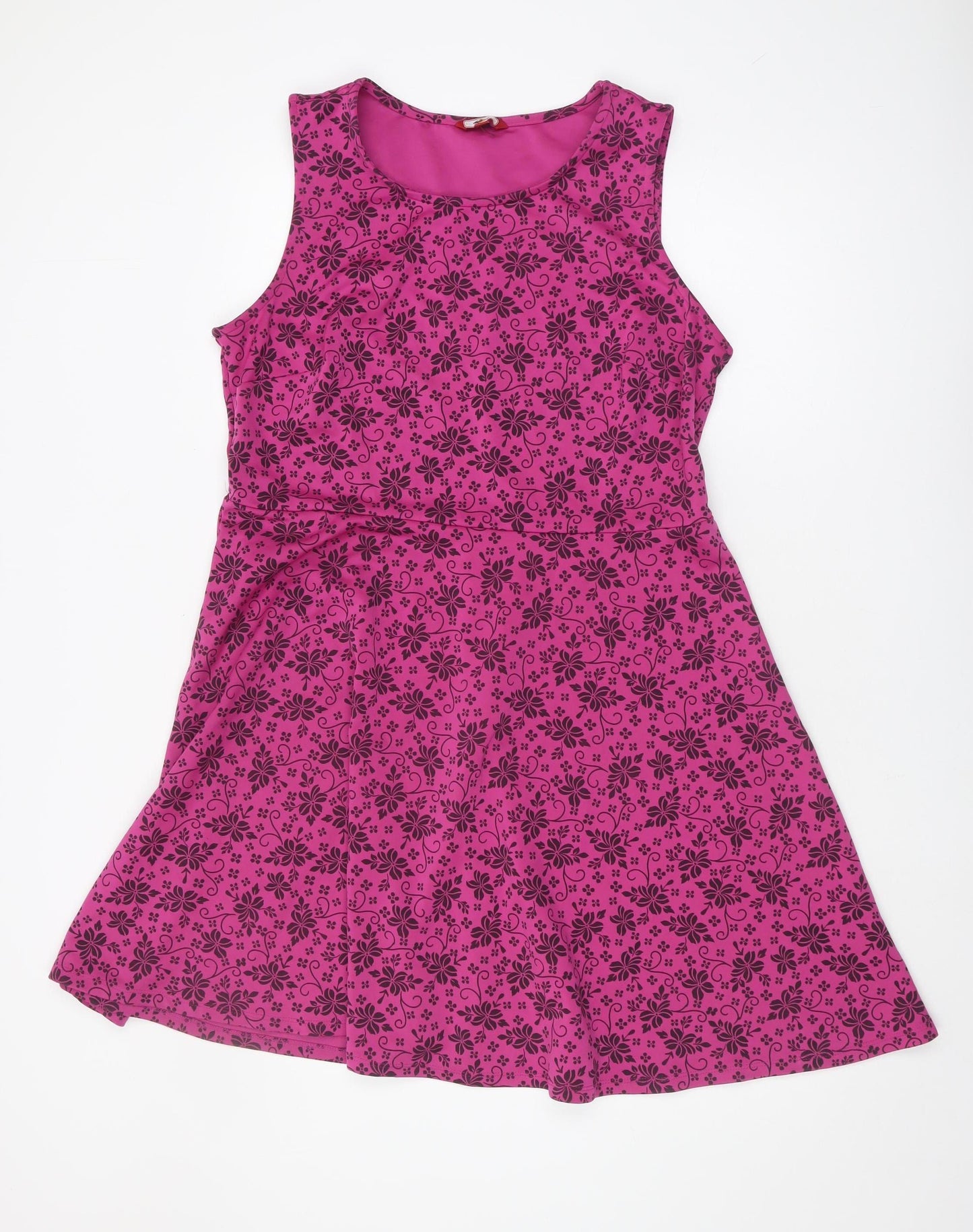 Joe Browns Women's Pink Floral Dress Size 18