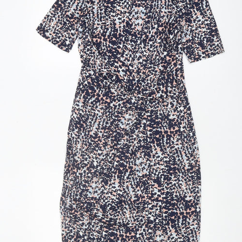 Marks and Spencer Women's Multicoloured Sheath Dress - Size 10