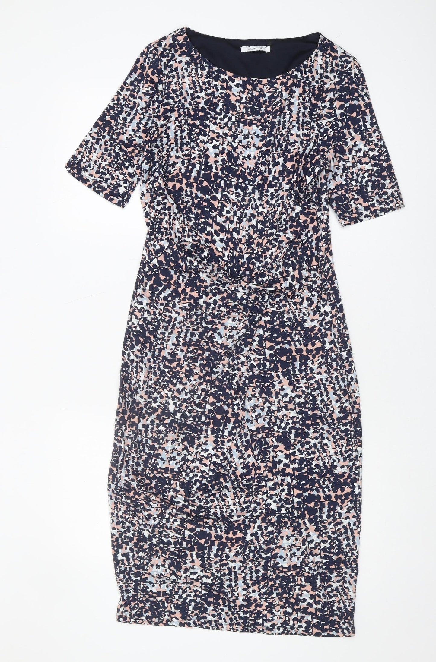 Marks and Spencer Women's Multicoloured Sheath Dress - Size 10