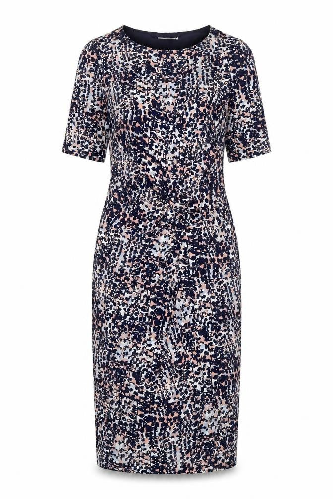 Front view of Marks & Spencer Women's Multicoloured Sheath Dress -, size 10