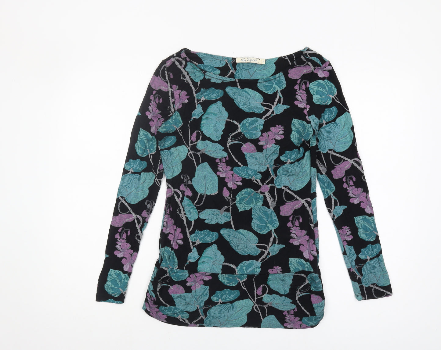 Lily Originals Women's Floral Top, Size 10, Multicoloured