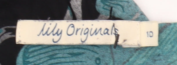 Lily Originals Women's Floral Top, Size 10, Multicoloured