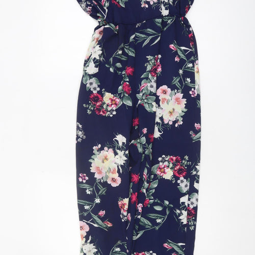 PrettyLittleThing Women's Floral Jumpsuit Size 10