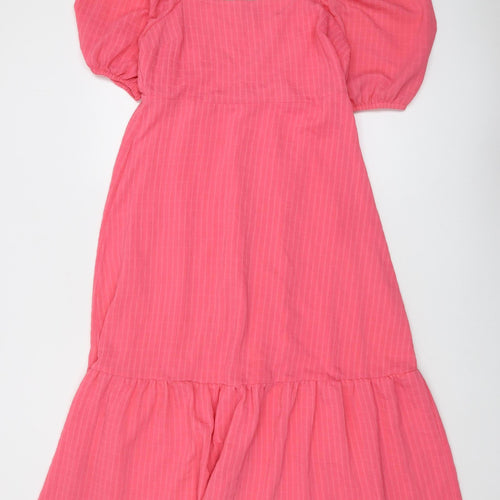 New Look Women's Pink A-Line Dress Size 12