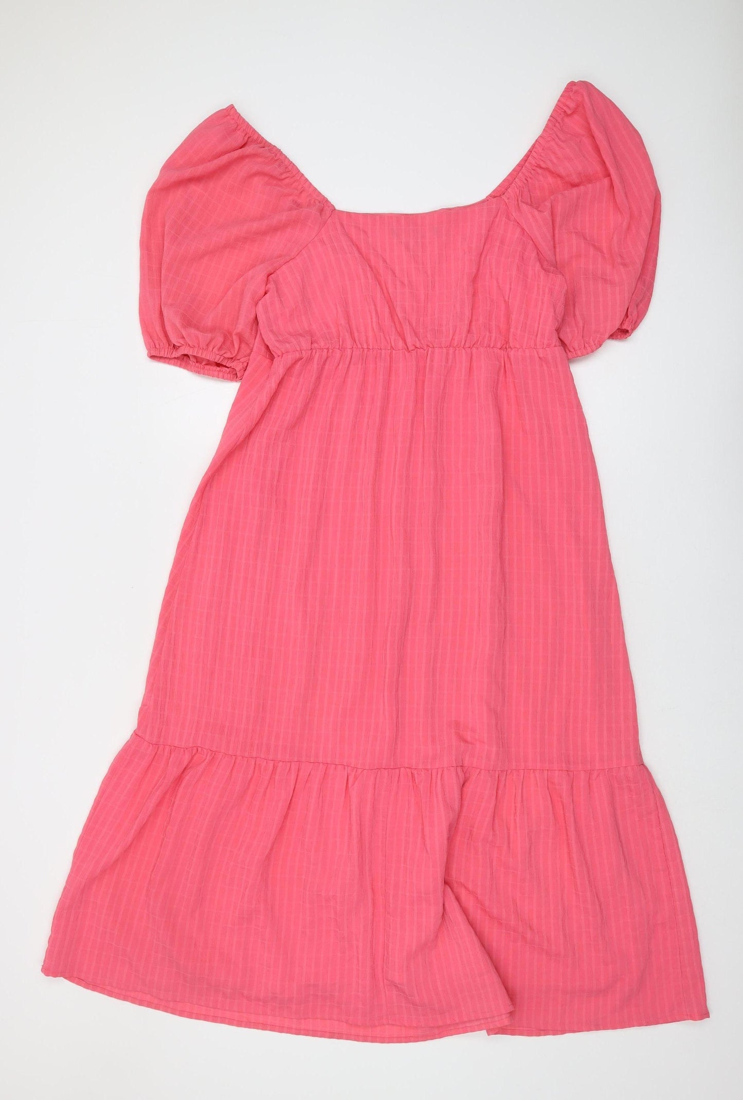 New Look Women's Pink A-Line Dress Size 12