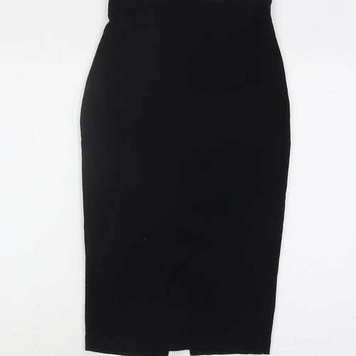 Marks and Spencer Women's Black Pencil Skirt Size 8