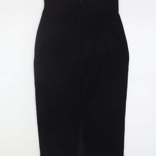 Marks and Spencer Women's Black Pencil Skirt Size 8