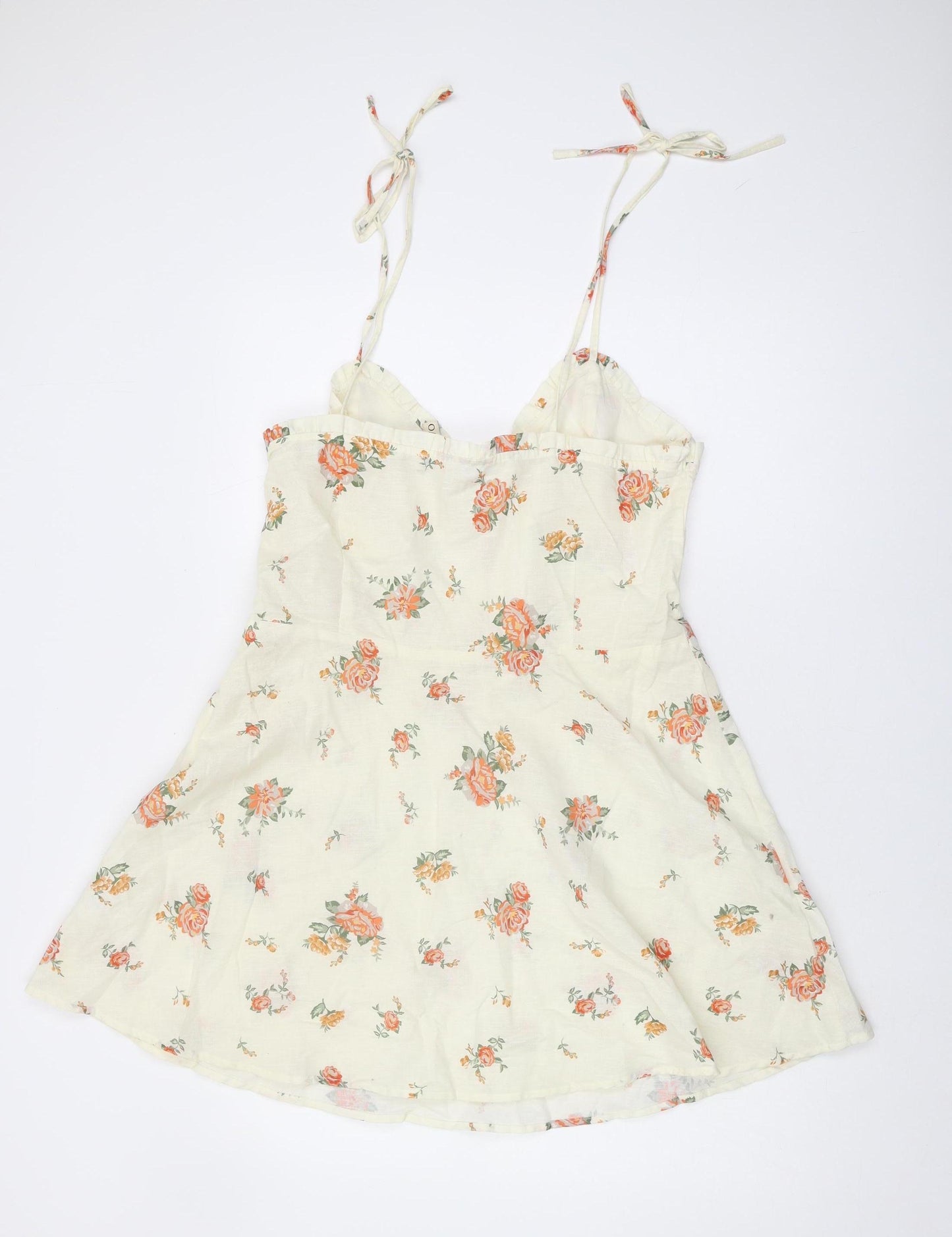Oasis Women’s Multicoloured Floral Fit & Flare Dress - Size 16