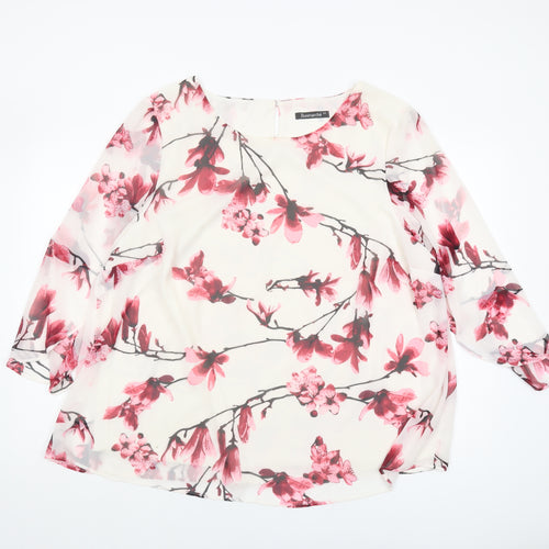 Bonmarché Floral Blouse Women Size 22 Multicoloured