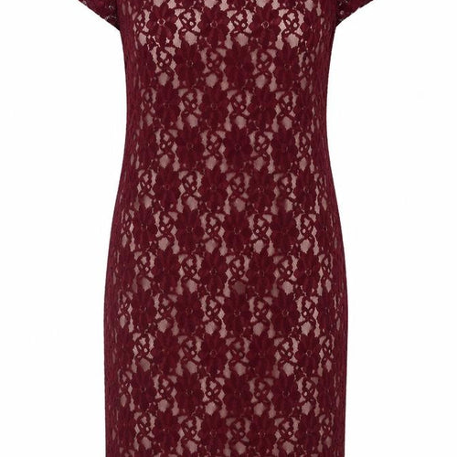 Dorothy Perkins Maternity Red Lace Sheath Dress, Size 16