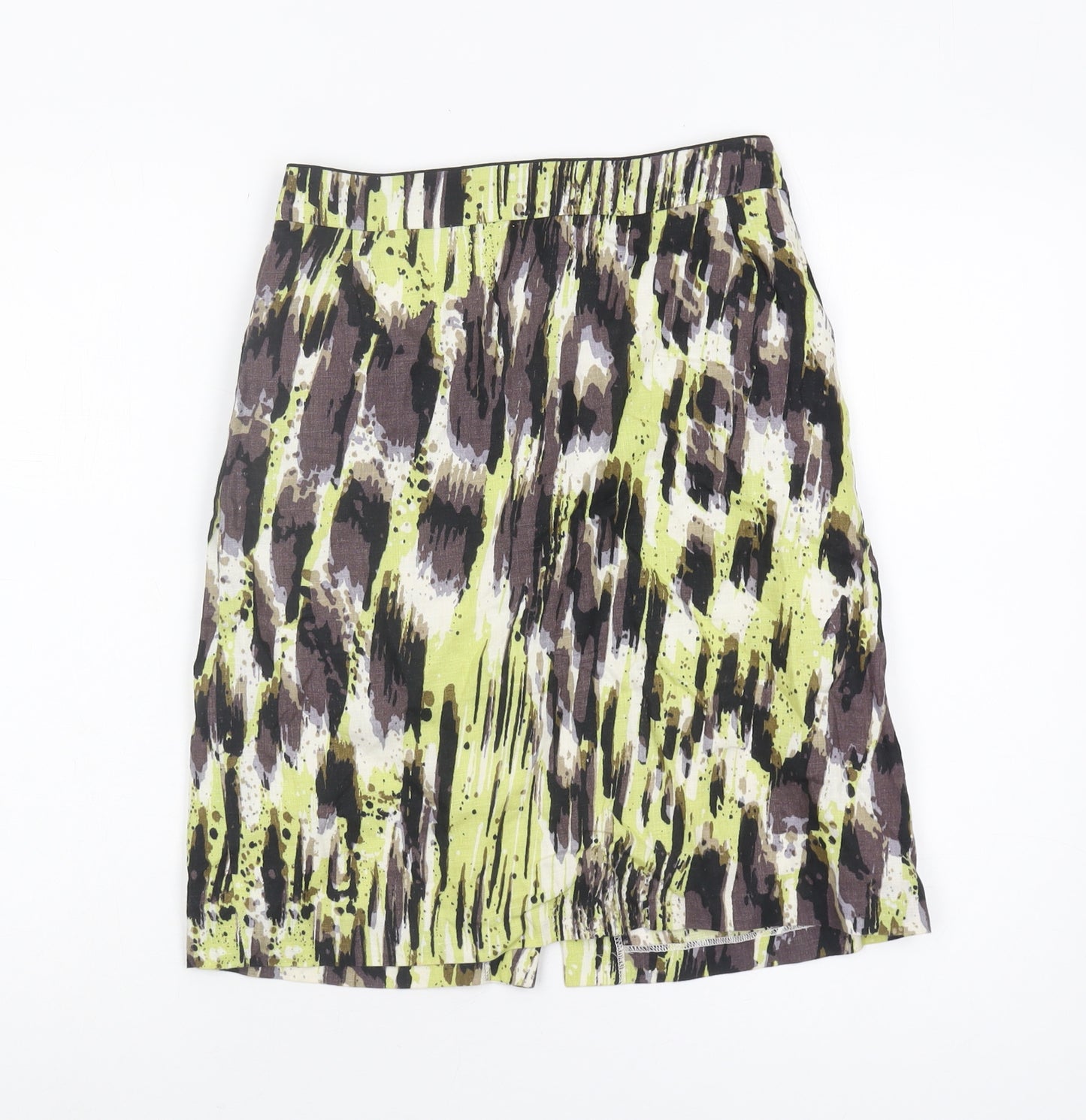Marks and Spencer Women's Multicoloured Animal Print Skirt, Size 12