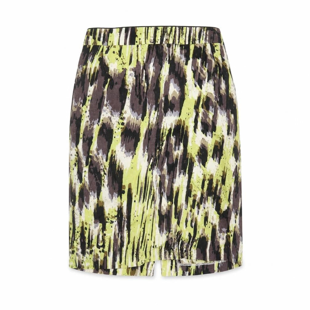 Front view of Marks & Spencer Women's Multicoloured Animal Print Skirt, size 12