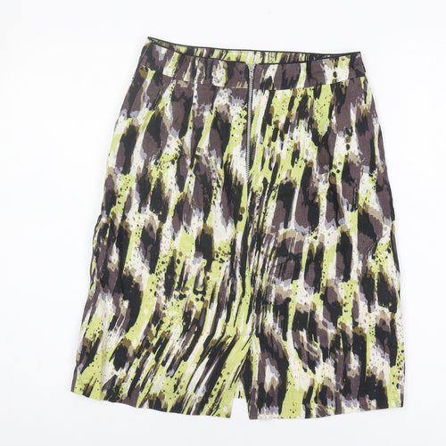 Marks and Spencer Women's Multicoloured Animal Print Skirt, Size 12