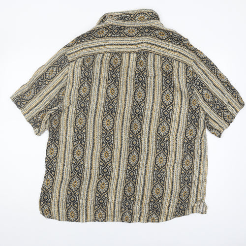 Urban Outfitters Men's XL Multicoloured Short Sleeve Shirt