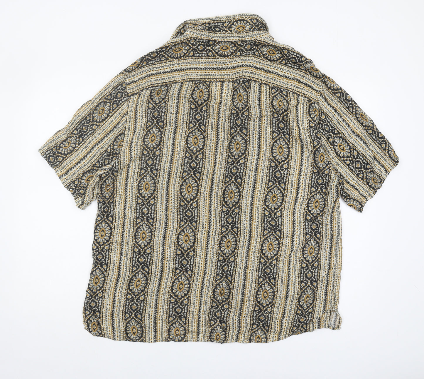 Urban Outfitters Men's XL Multicoloured Short Sleeve Shirt