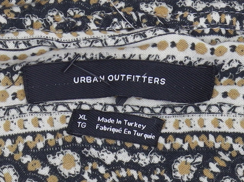 Urban Outfitters Men's XL Multicoloured Short Sleeve Shirt
