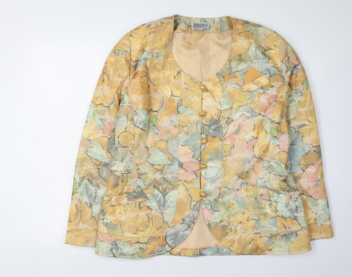 Mansfield Women's Multicoloured Floral Suit Jacket