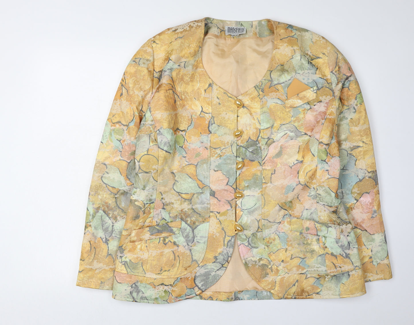 Mansfield Women's Multicoloured Floral Suit Jacket