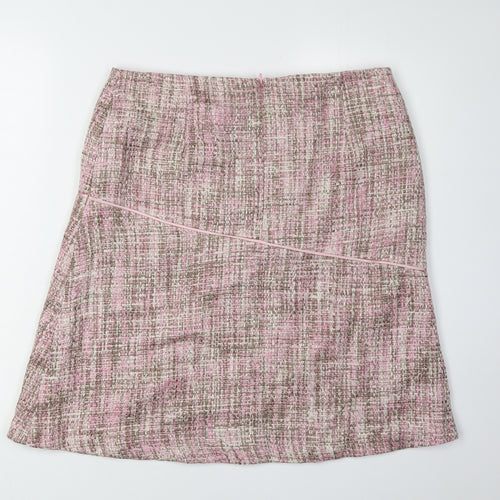 mac & jac Women's Pink Skirt Size 10