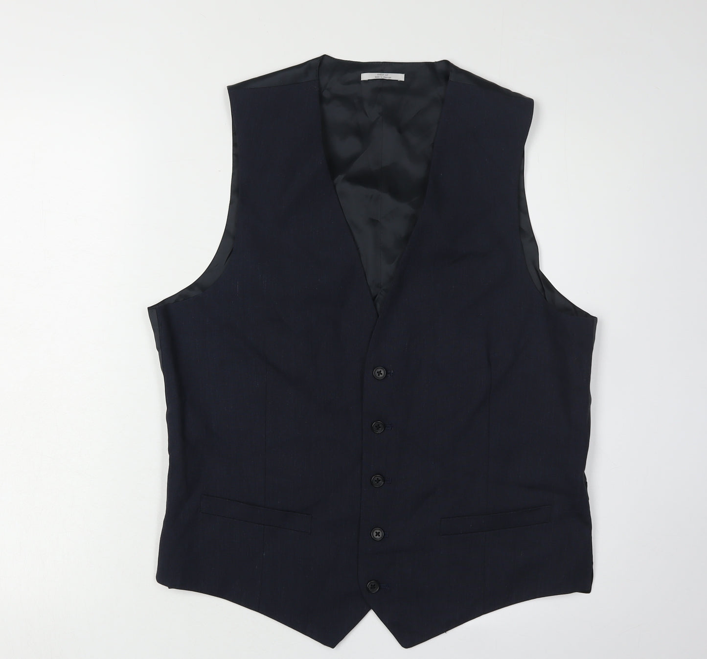 Marks and Spencer Men's Black Waistcoat Size 40R