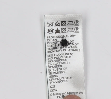 Marks and Spencer Men's Black Waistcoat Size 40R