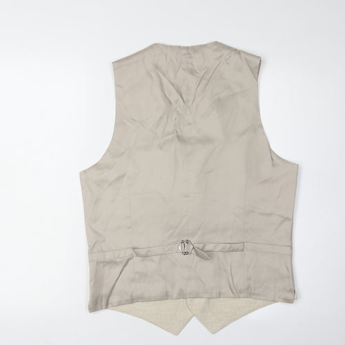 Marks and Spencer Men's Beige Waistcoat 38R
