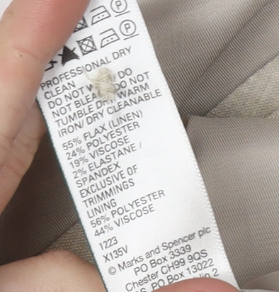 Marks and Spencer Men's Beige Waistcoat 38R