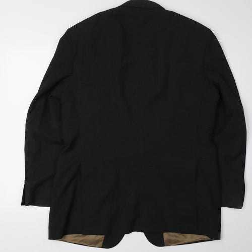 Marks and Spencer Men's Black Blazer, Size 42R